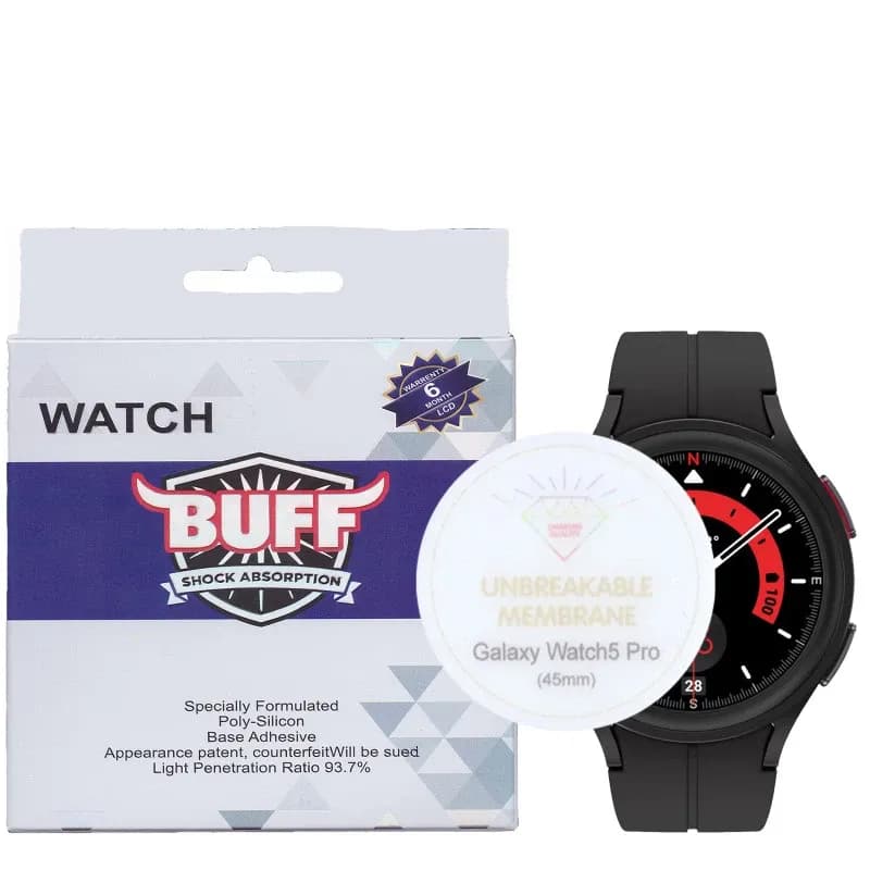 گلس ساعت هوشمند سامسونگ Galaxy Watch 5 Pro 45mm بوف مدل Hydrogel-G