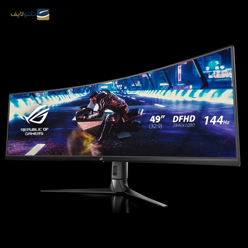 مانیتور گیمینگ ایسوس مدل XG49VQ سایز 49 اینچ