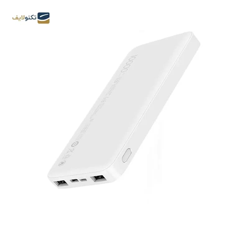 پاوربانک شیائومی مدل Redmi PB100LZM ظرفیت 10000 میلی آمپر ساعت به همراه کابل تبدیل microUSB