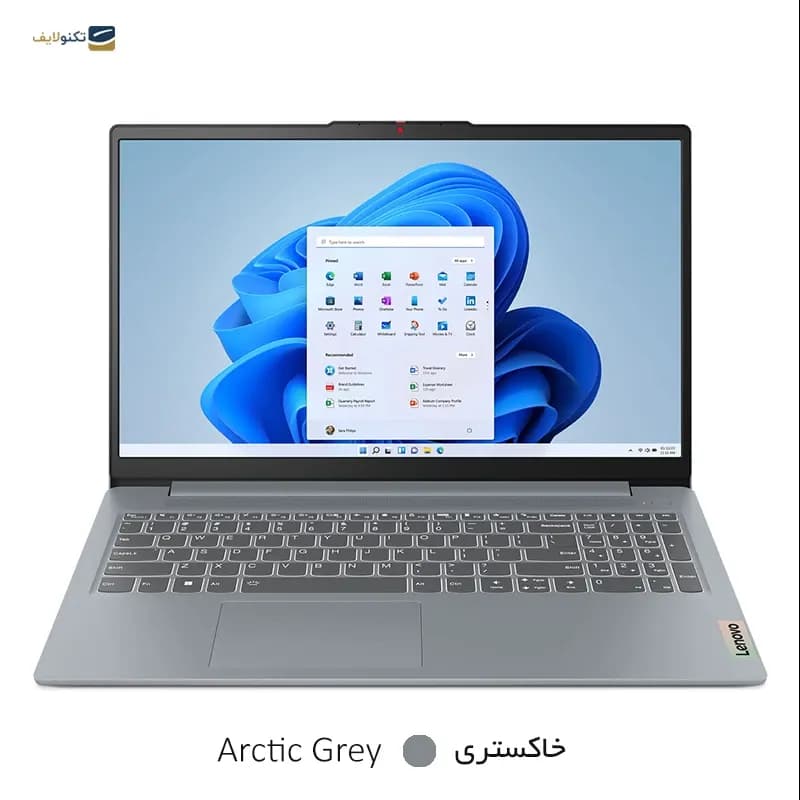 لپ تاپ لنوو 15.6 اینچی مدل IdeaPad Slim 3 R7 7730U 8GB 512GB