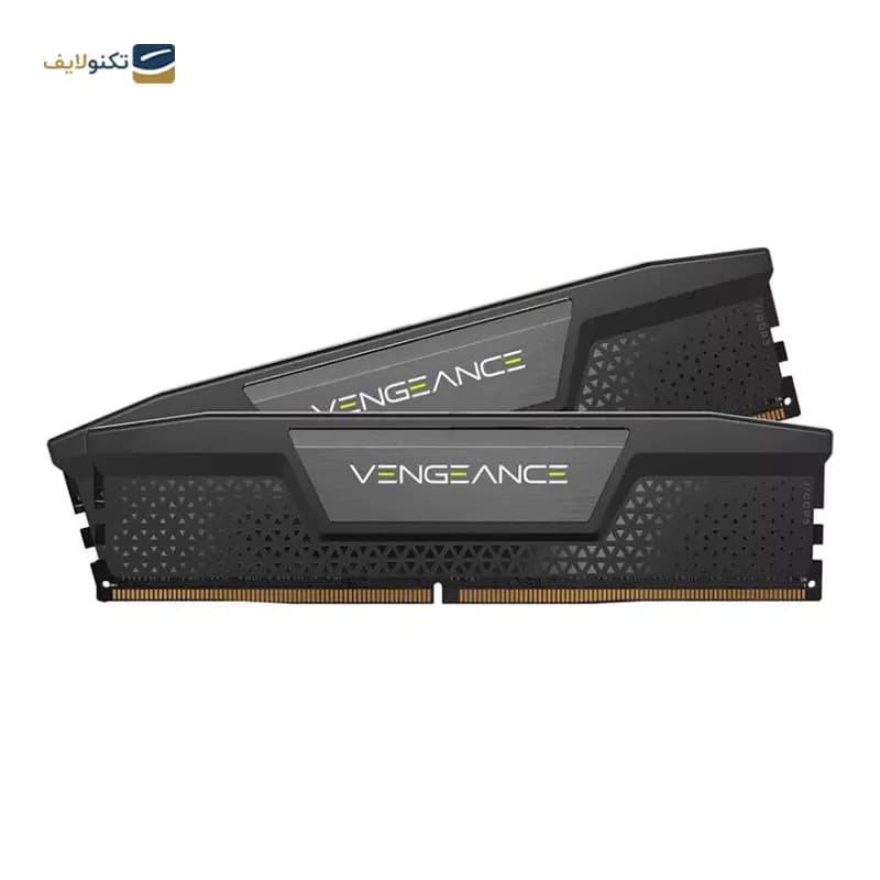 رم کامپیوتر DDR5 دو کاناله 5200 مگاهرتز CL40 کورسیر مدل VENGEANCE ظرفیت 32 گیگابایت