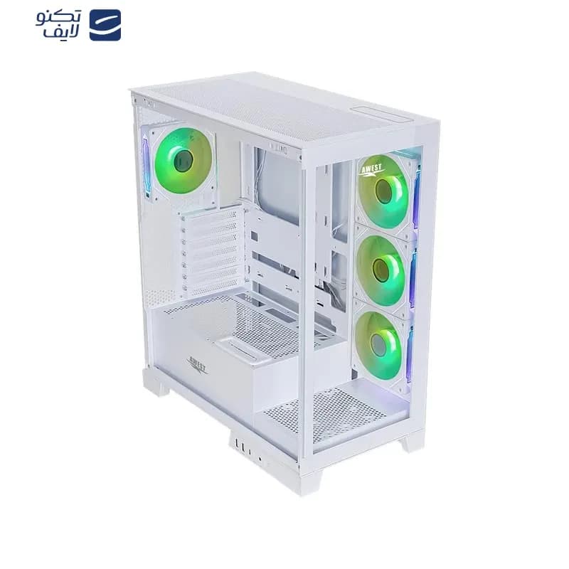 کیس کامپیوتر گیمینگ اوست مدل GT-AQ16-MW