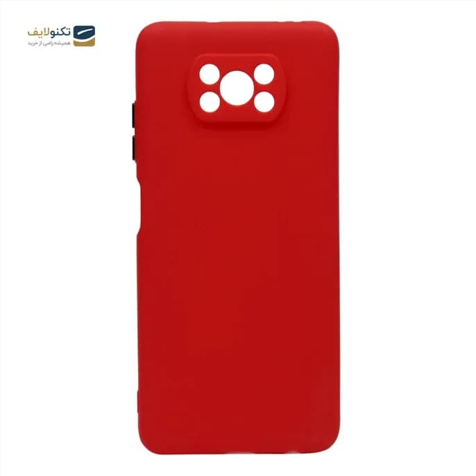 کاور سیلیکونی محافظ لنزدار مناسب برای گوشی موبایل شیائومی Poco X3 NFC/ Poco X3 Pro