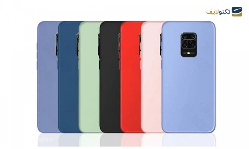 کاور سیلیکونی مناسب برای گوشی شیائومی Redmi Note 9 pro، تصویر ۱ از ۱
