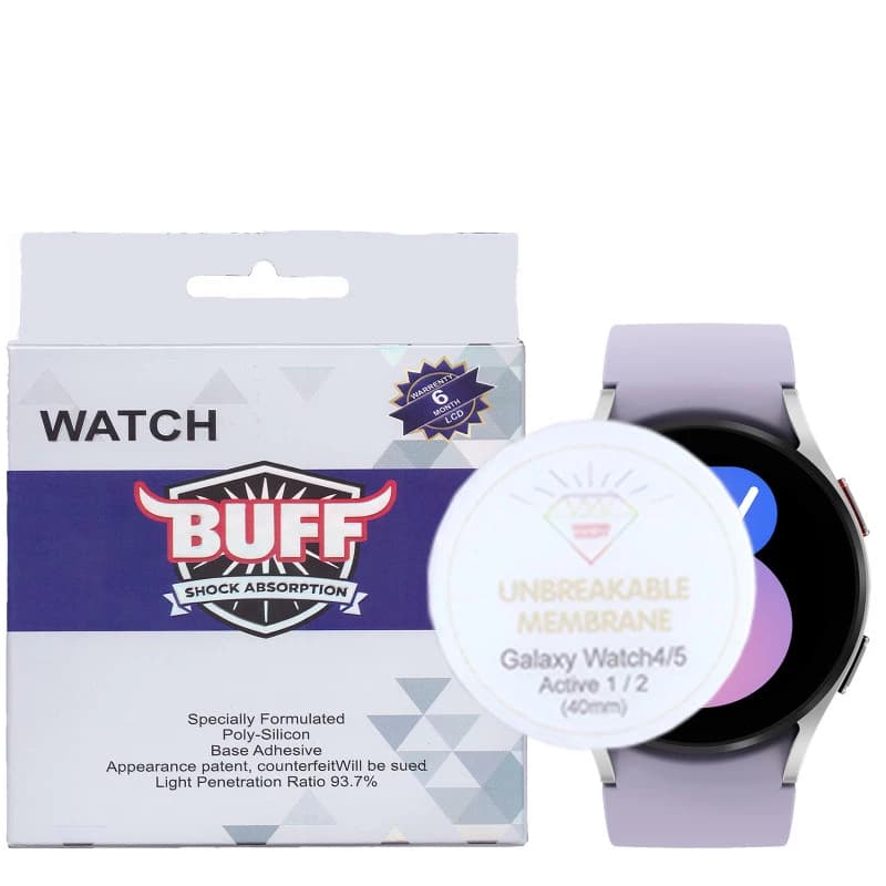 گلس ساعت هوشمند سامسونگ Galaxy Watch 4/5 /Active 2/1 40mm بوف مدل Hydrogel-G، تصویر ۱ از ۱