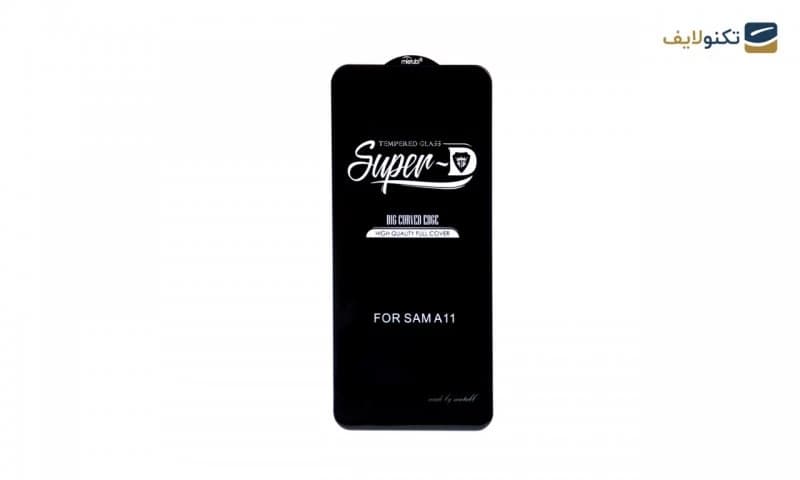 محافظ صفحه نمایش(گلس) Super D گوشی موبایل سامسونگ A11، تصویر ۱ از ۱