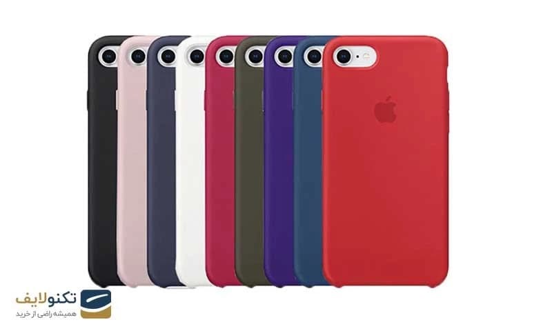 کاور سیلیکونی مناسب برای گوشی موبایل اپل iPhone 8، تصویر ۱ از ۱