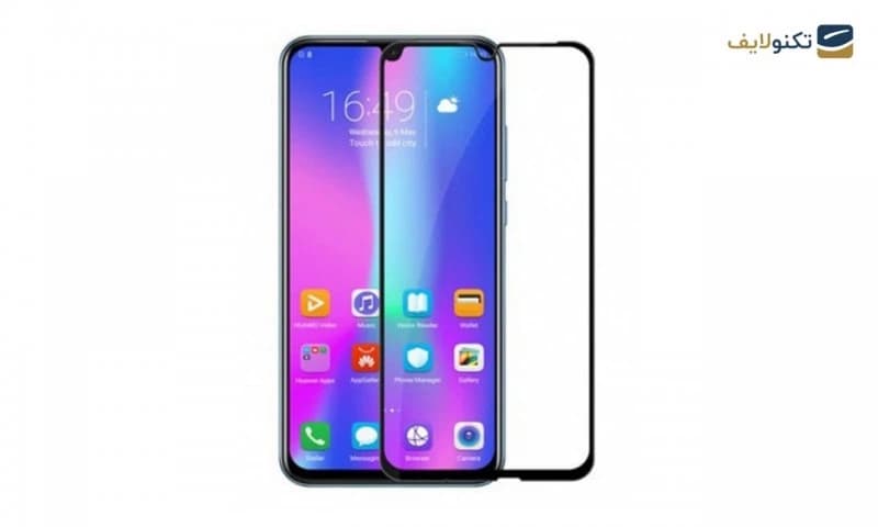محافظ صفحه شیشه ای تمام چسب مناسب برای گوشی آنر Honor 10 Lite / P smart، تصویر ۱ از ۱