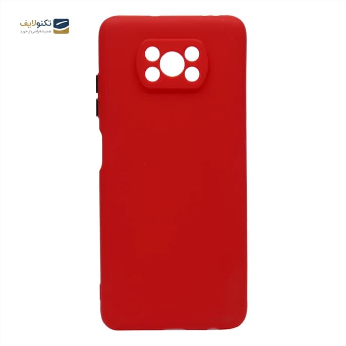 کاور سیلیکونی محافظ لنزدار مناسب برای گوشی موبایل شیائومی Poco X3 NFC/ Poco X3 Pro، تصویر ۱ از ۱
