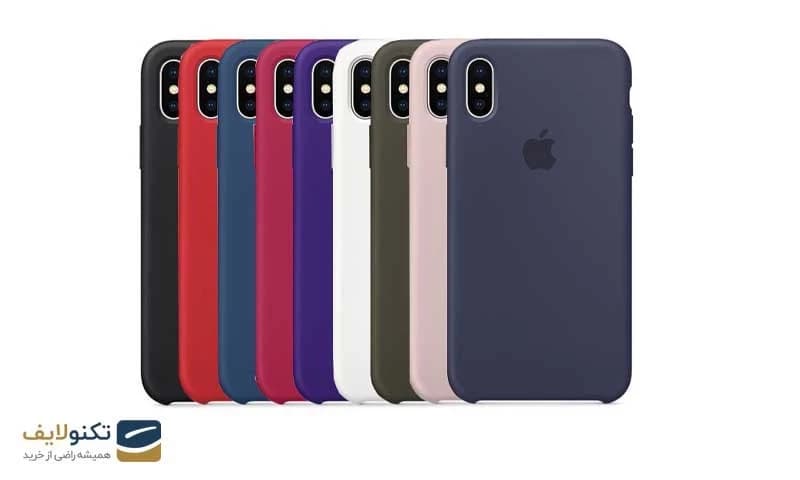 کاور سیلیکونی مناسب برای گوشی موبایل اپل iPhone Xs، تصویر ۱ از ۱