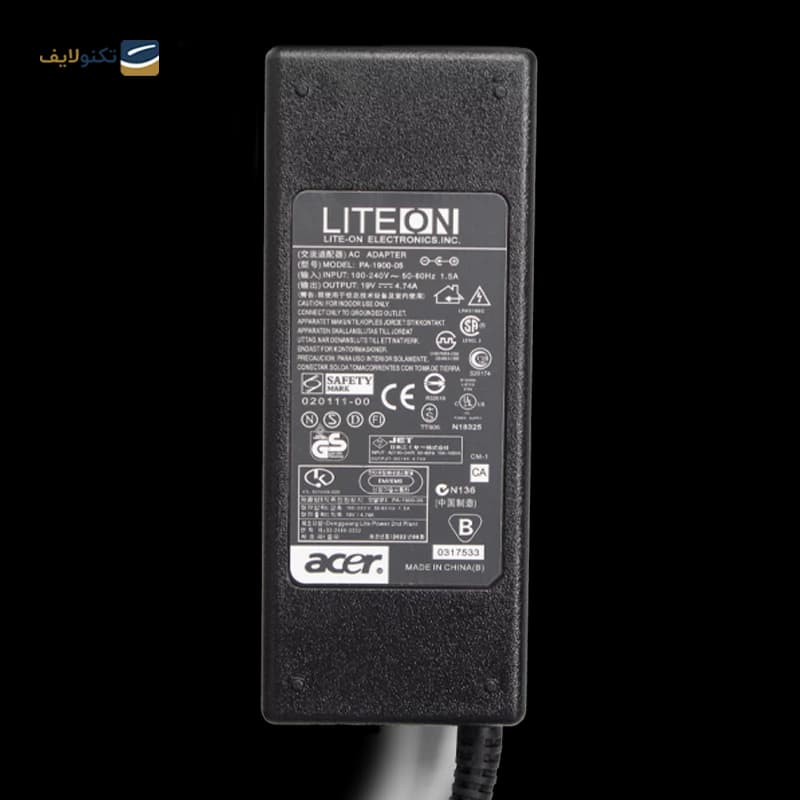 شارژر لپ تاپ ایسر 19 ولت 4.74 آمپر مدل PA-1900-05، تصویر ۱ از ۱