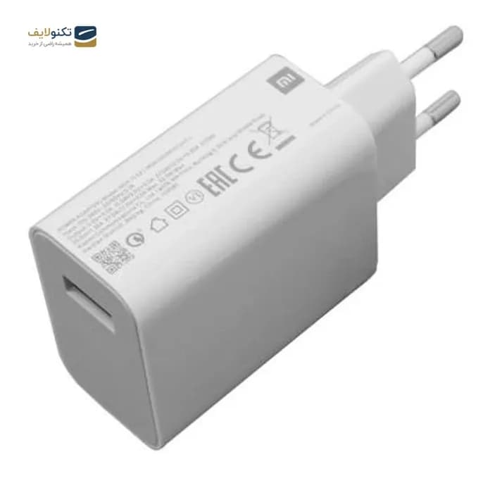 آداپتور شارژ اصلی بدون تبدیل شیائومی 5 ولت 3 آمپر - توان 33 وات